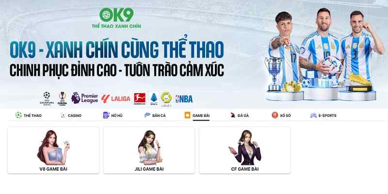 Game bài của nhà cái OK9